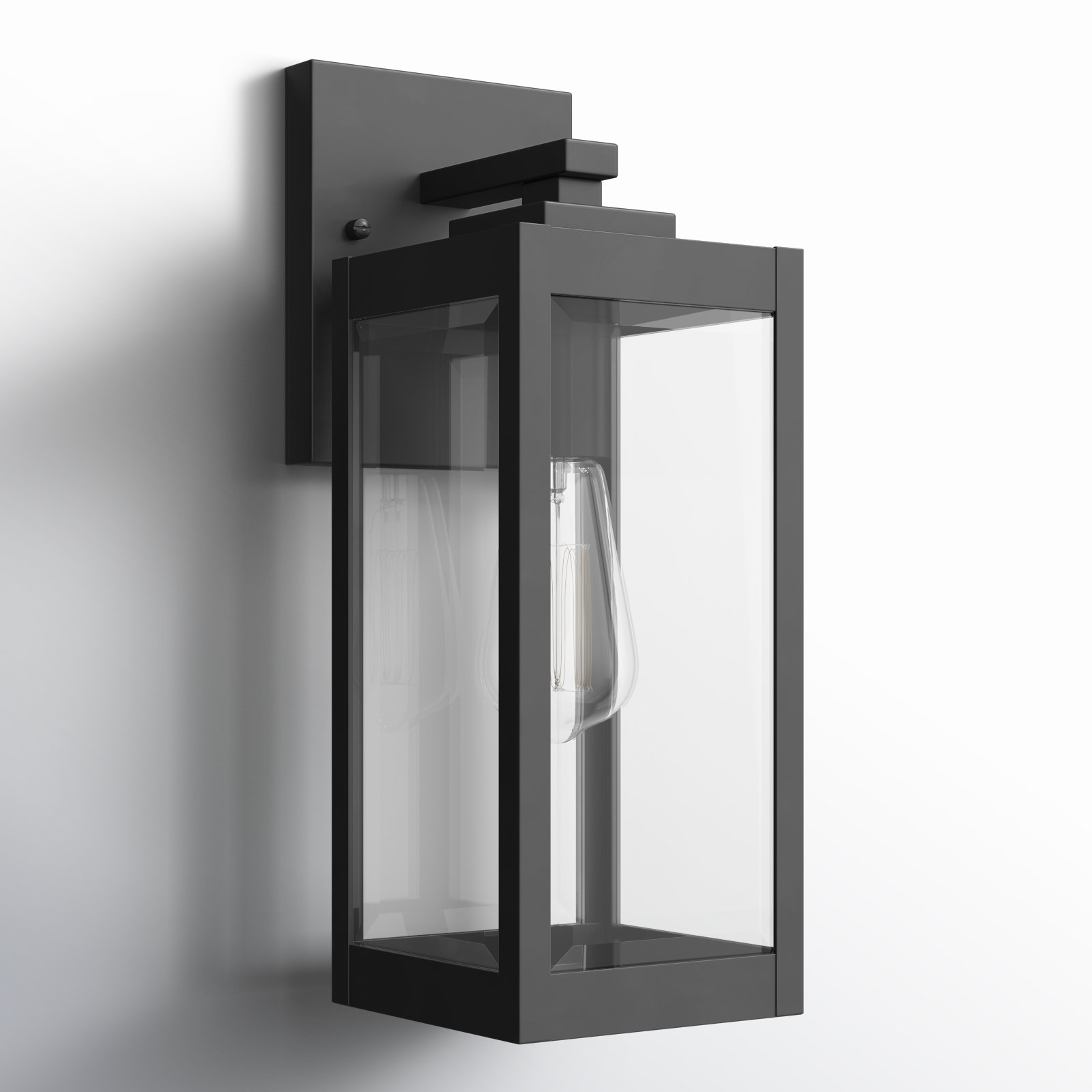 Ainsworth Outdoor Wall Lantern, 14.25" H x 5" W x 6.5" D