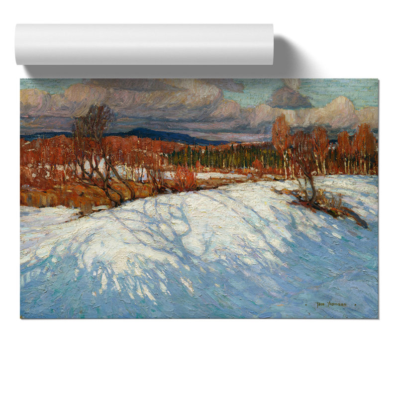 In Algonquin Park Vol.2 by Tom Thomson - No Frame Painting, 30cm H x 42cm W x 0.1cm D