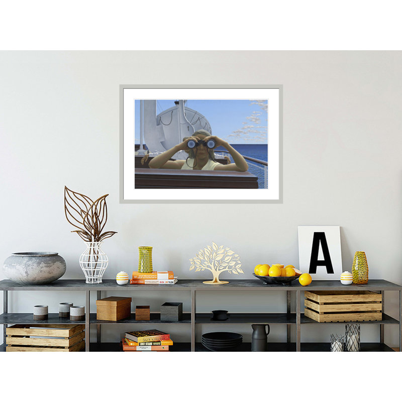 «To To Prince Edward Island» par Alex Colville, impression giclée encadrée, H 30,25 po x l 41,5 po