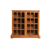 48" H x 51" W Solid Wood Standard Bookcase