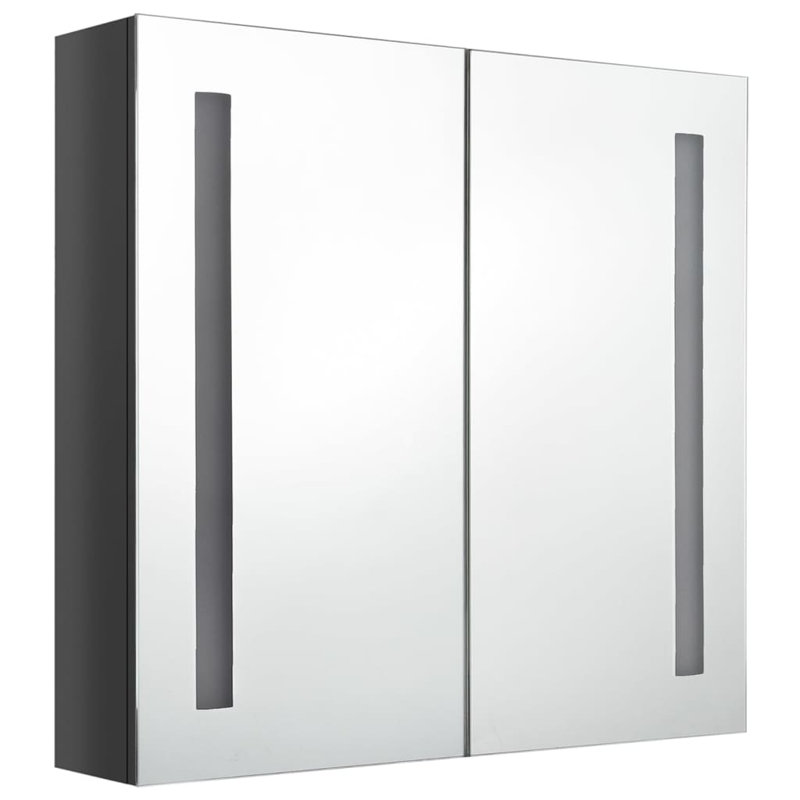 Quon Bathroom Storage, Shining Grey