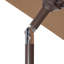 Parasol de patio en oléfine 3 étages 9 pi 9 pi-932715639