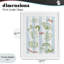«Feels Like Summer on Stripes», impression sous verre encadrée, design par The Prints Vibe-130834376-130834377
