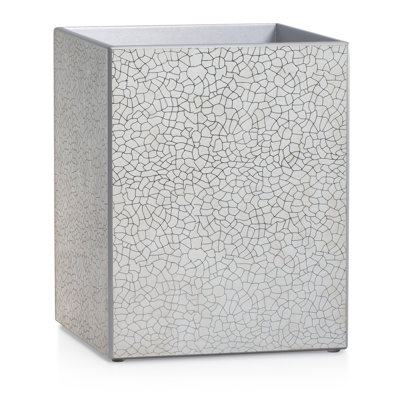 Mirabella Silver Waste Basket