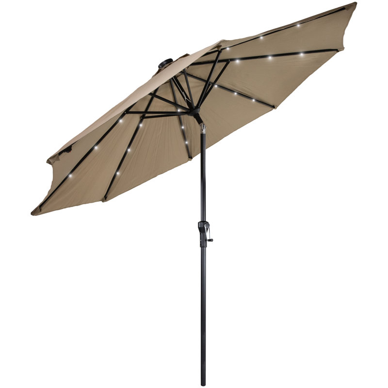 Parasol de marché 9 pi, Beige