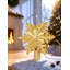 9.8 " Plastic Snowflake Tree Topper