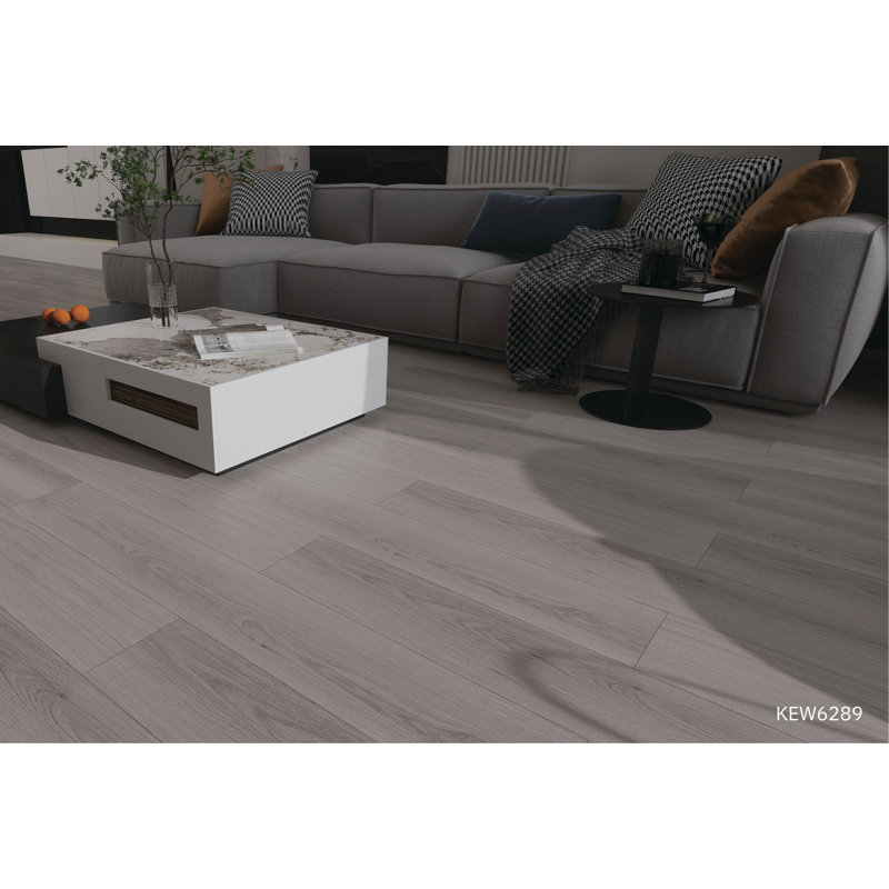 Plancher de luxe en vinyle imperméable avec couche d'usure 20 mil - 6,5 mm avec sous-couche attachée