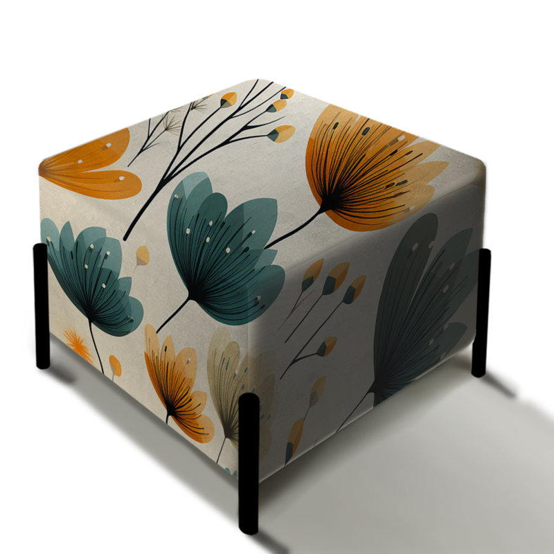 Repose-pieds danois d'élégance moderne - Mid-Century