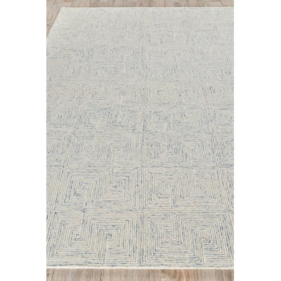 Caprice Geometric Handmade Tufted Area Rug