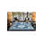 Light Blue Cream Traditional Checkered Floral Woven Base Washable Carpet-109104096
