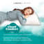 Linens Limited Soft Pillows, Made in the UK, Cloud Comfort, Soft and Firm with Orthopedic Support, Non-Allergenic Polycotton Polyester Hollowfibre, Machine Washable