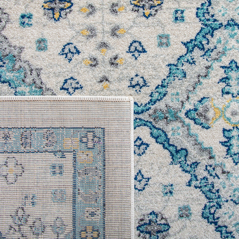 Minonk Performance Geometric Rug, Runner 2'2" x 9'