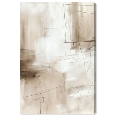 «Creamy Layers I», reproduction d'art sur toile par Art Remedy, 24 x 36