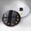 Glass Wall Clock