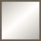 Taupe Ridgeline Mirror