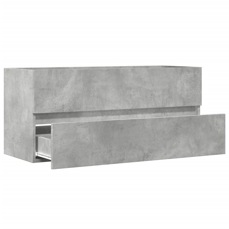 Brennin Under Sink Cabinet, Concrete Grey