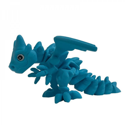 Figurine de dragon ailé imprimée en 3D