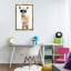 «Cool Alpaca & Glasses», toile flottante encadrée par Roozbeh Bahramali-834489377-834489390