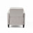 Linen Manual Push Back Recliner Chair-320699900
