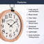 Horloge murale 19 po Dilsey