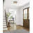 Modern 2 Light Black Round Flush Mount-1301100536
