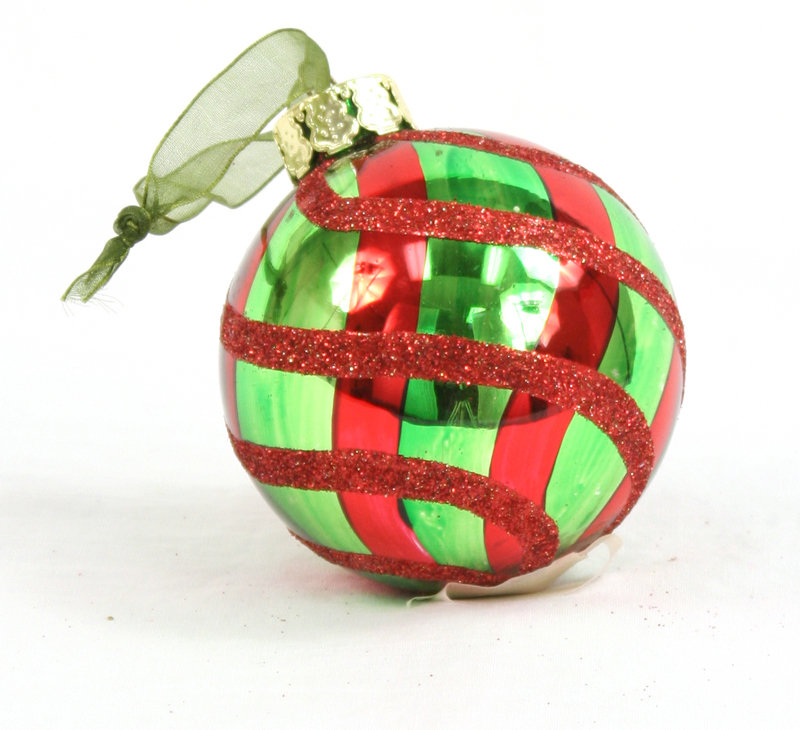 4'' Glass Ball Ornament