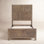 Tyson Full Solid Wood Panel Bed