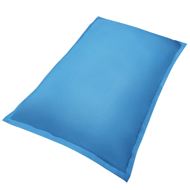 Flotteur et chaise longue Sunbrella, Sunbrella bleu