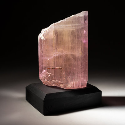 Gem Kunzite Crystal from Nuristan Province, Afghanistan