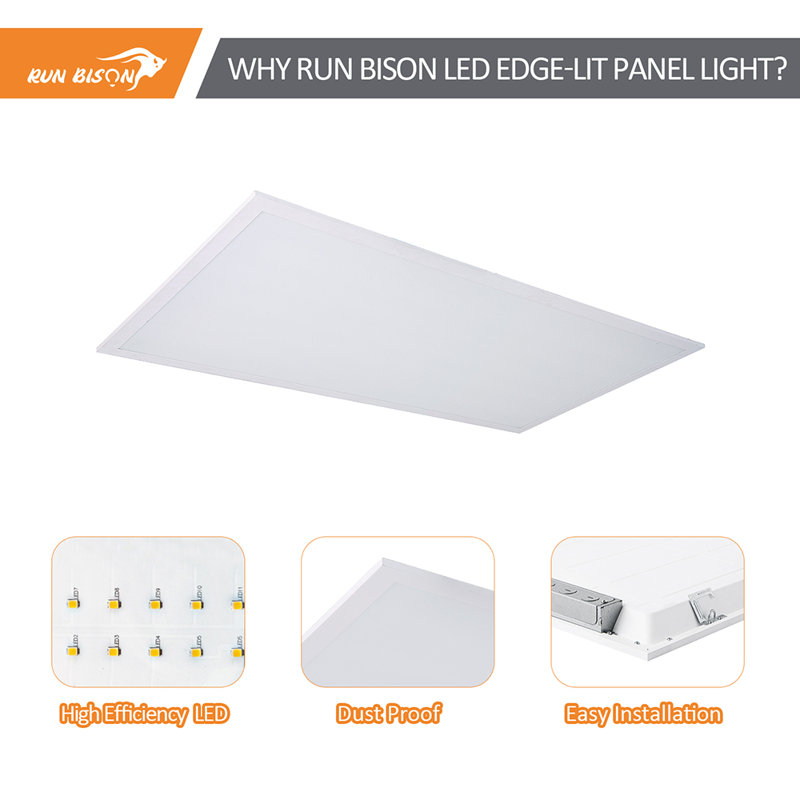 2' x 4' Dimmable Flat Panel Light