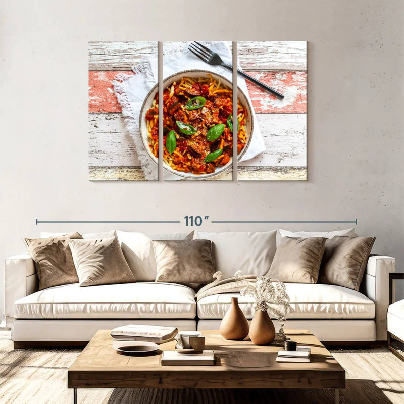 Yarlin Tomato Based Pasta, 48" H x 74" W