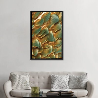 «Gold Rock» par Danny Ivan - impression sur toile tendue