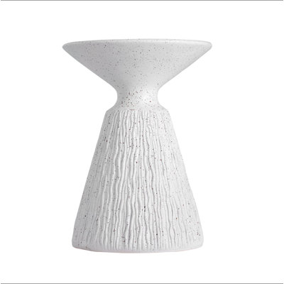 Table d'appoint d'extérieur en marbre texturé MGO