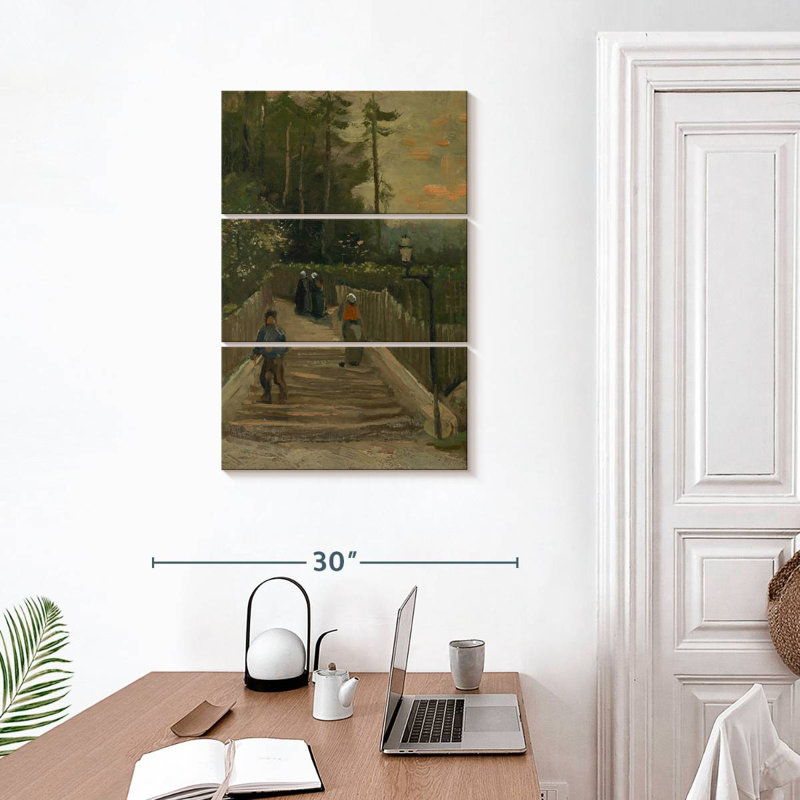 Sireci Path In Montmartre, 32" H x 20" W