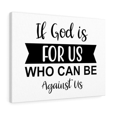 For Us - Wrapped Canvas Print