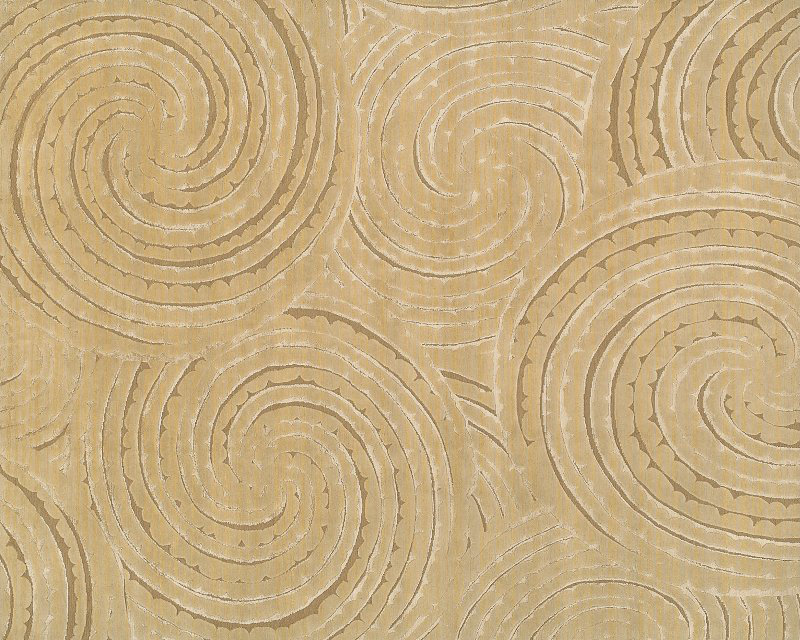 Galaxy Geometric Area Rug in Beige/Neutral, Rectangle 6' x 9'