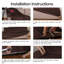 Housse de protection luxueuse en velours moelleux et extensible-821739859-821739870