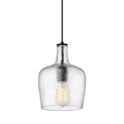 Luminaire suspendu simple à 1 lumière Weisend