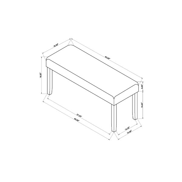 Dimensions du produit