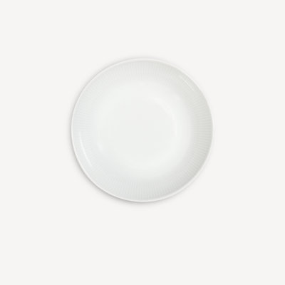 Plisse Shallow Bowl