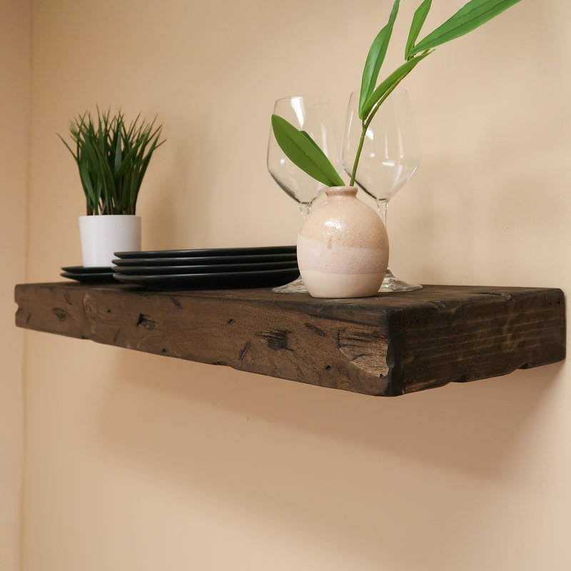 Tablettes flottantes Jesher , Naturel, H 3 po x l 12 po x P 6 po