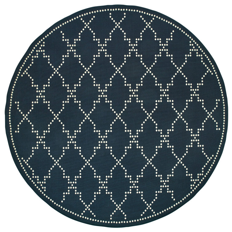 Anastasaos Geometric Indoor / Outdoor Rug