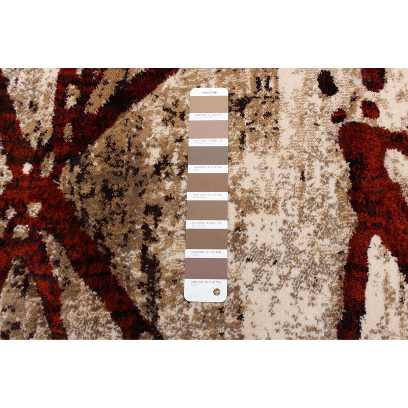 Artresha Abstract Indoor Rug, Rectange 6'7" x 9'6"