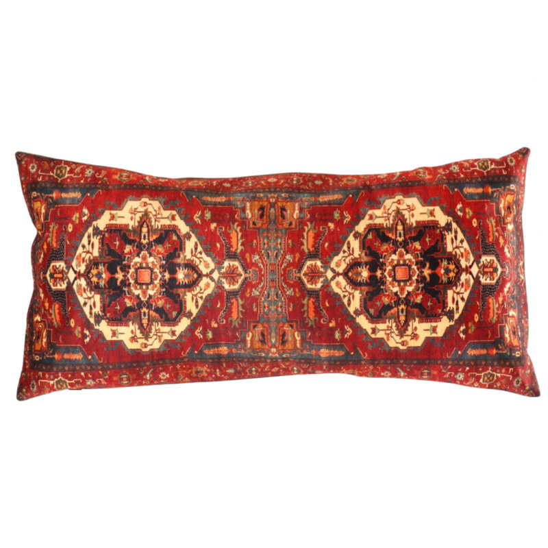 Coussin décoratif en velours