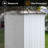 Metal Garden Sheds 8Ftx6ft Outdoor Storage Sheds White+Offee-117289600