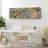 Abstract Green Botanical Flower Art Mid Century Modern Boho Wall Art Horizontal Art Decor-111696277-102833249