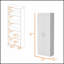 Armoire de rangement à 5 tablettes avec tablettes réglables pour une organisation et une polyvalence maximales dans n'importe quelle pièce-1025486228