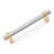 Satin Nickel (Pewter) / Brass