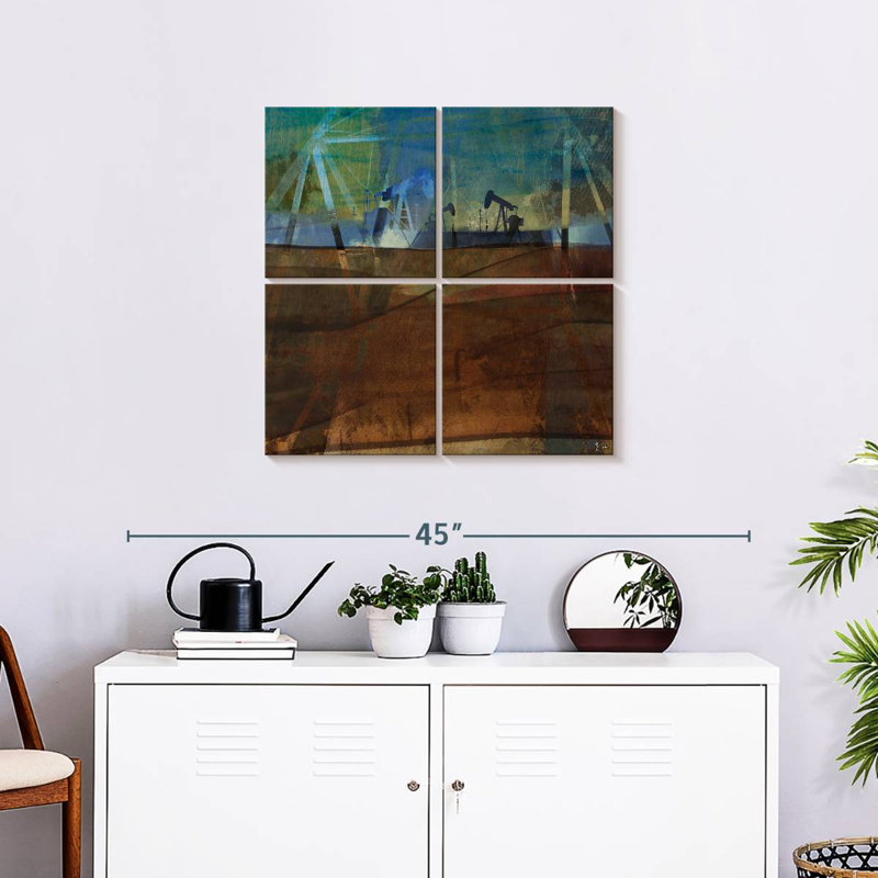 Lilie Oil Rig Abstraction II