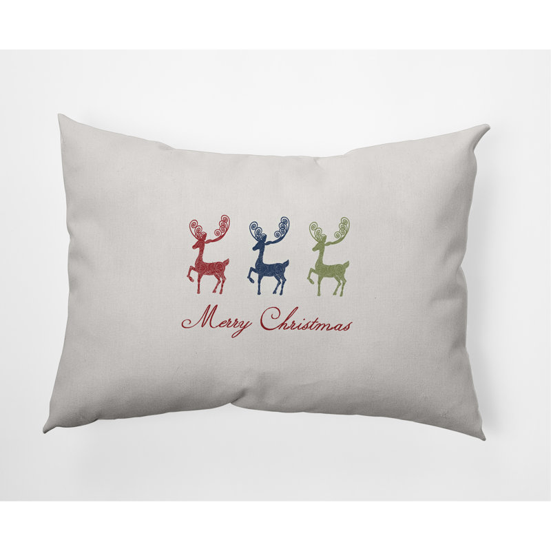 Merry Christmas Reindeer_Rec, Multicolore / bleu marine, Non